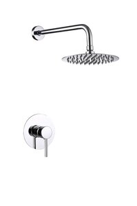 Изображение товара Душевая система ПСМ-Профсан с тропическим душем хром модель PSM-ST-01