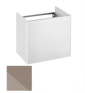 Изображение товара Тумба под раковину Keuco Royal Reflex 34090 140001 подвесная 50 см, трюфель, петли слева