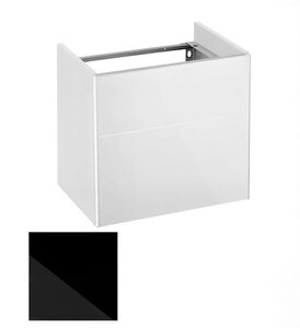 Изображение товара Тумба под раковину Keuco Royal Reflex 34090 570001 подвесная 50 см, черный, петли слева