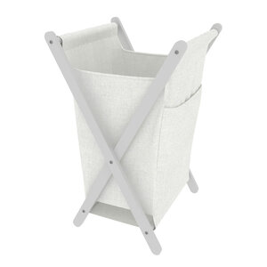 Изображение товара Корзина для белья WasserKraft Nau, цвет белый, WB-773-L