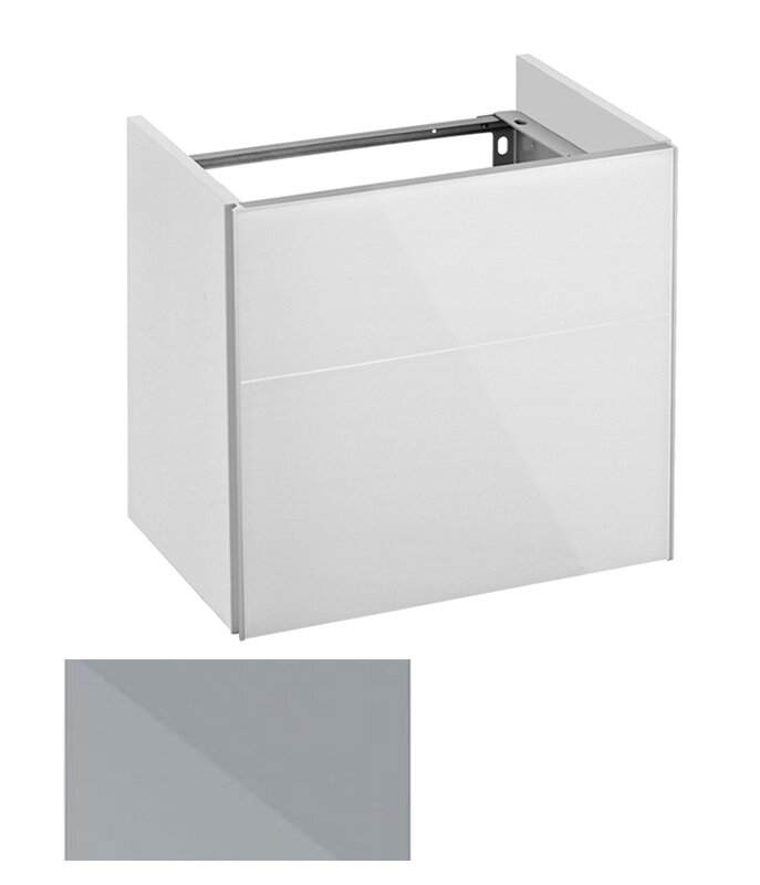 Изображение товара Тумба под раковину Keuco Royal Reflex 34090 130002 подвесная 50 см стекло МДФ