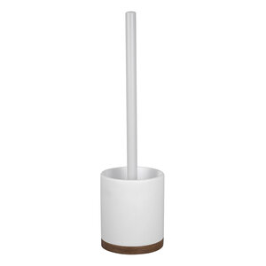 Изображение товара Ершик для унитаза WasserKRAFT Mindel, белый/дерево, K-8827