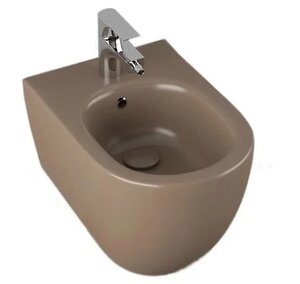 Изображение товара Биде подвесное Isvea Infinity 10NF41001-2H, коричневый матовый