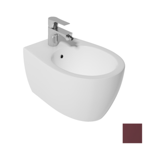 Изображение товара Биде подвесное Isvea Infinity 10NF41001-2R, бордовый матовый
