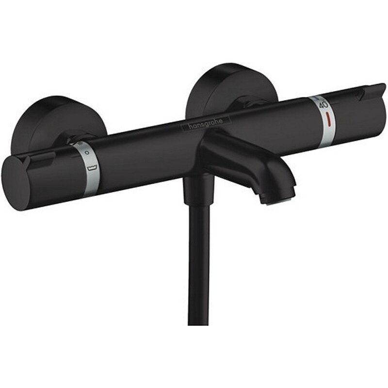 Изображение товара Смеситель для ванны Hansgrohe Ecostat Comfort, 13114670, термостатический, черный матовый Изображение товара Смеситель для ванны Hansgrohe Ecostat Comfort, 13114670, термостатический, черный матовый