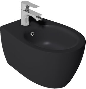 Изображение товара Биде подвесное Isvea Sentimenti Neo черное матовое 10AR41010-2N