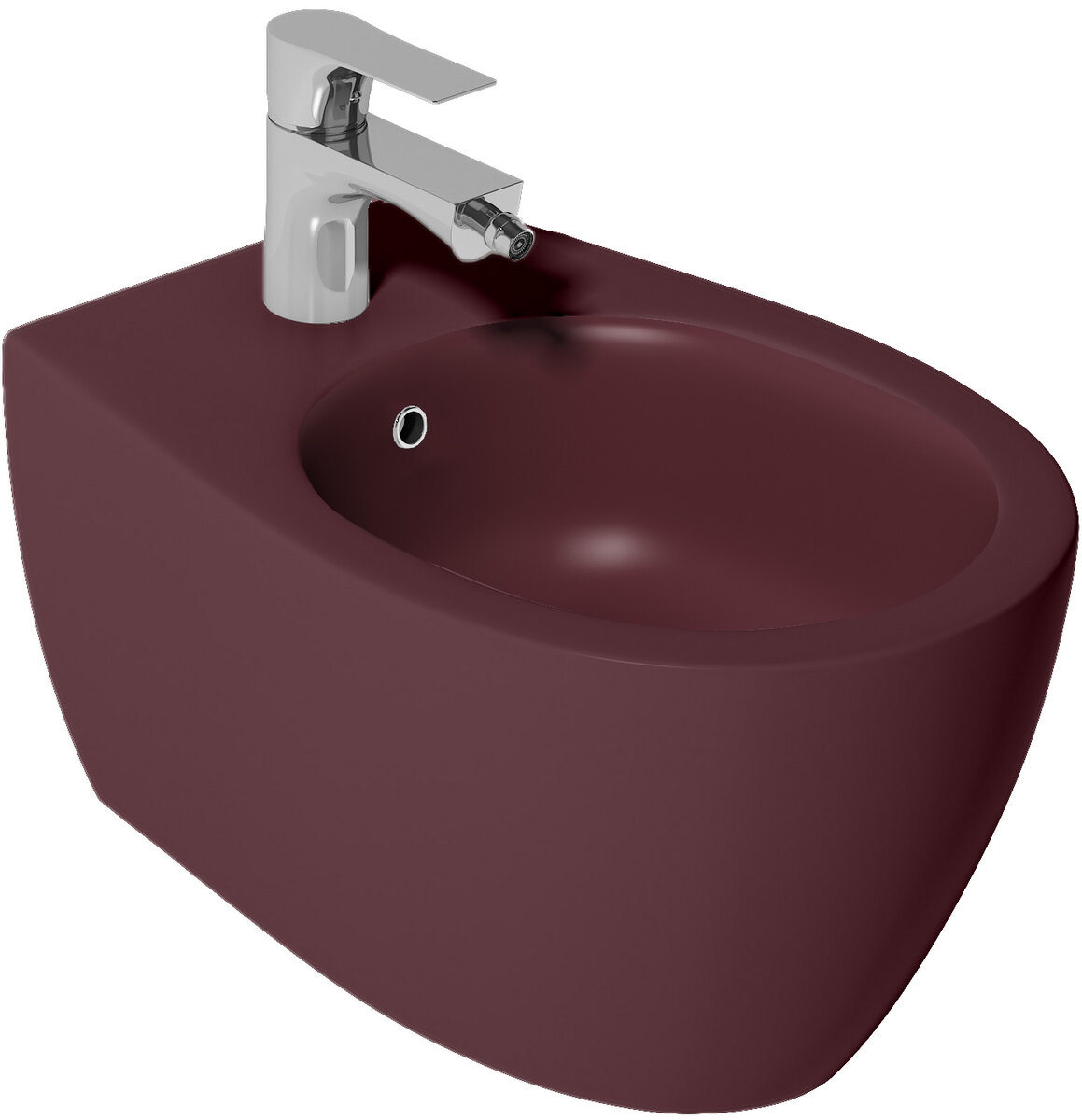 Изображение товара Биде подвесное Isvea Sentimenti Neo 10AR41010SV-2R бордовый матовый