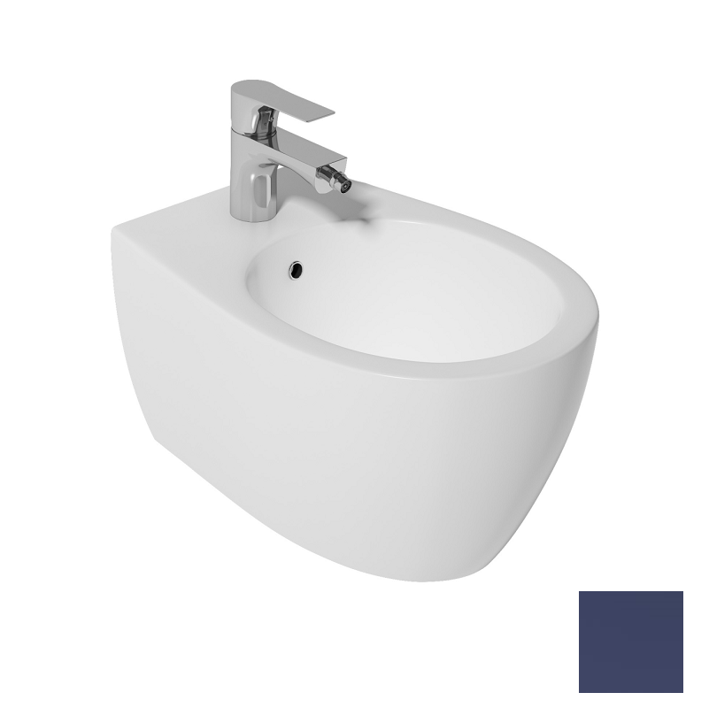 Изображение товара Биде подвесное Isvea Sentimenti Neo 10AR41010SV-2Z синий матовый Италия