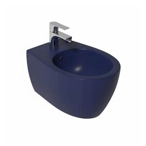 Изображение товара Биде подвесное Isvea Sentimenti Neo 10AR41010SV-2Z синий матовый Италия