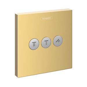 Изображение товара Переключатель потоков для душа Hansgrohe ShowerSelect, 15764990, полированное золото