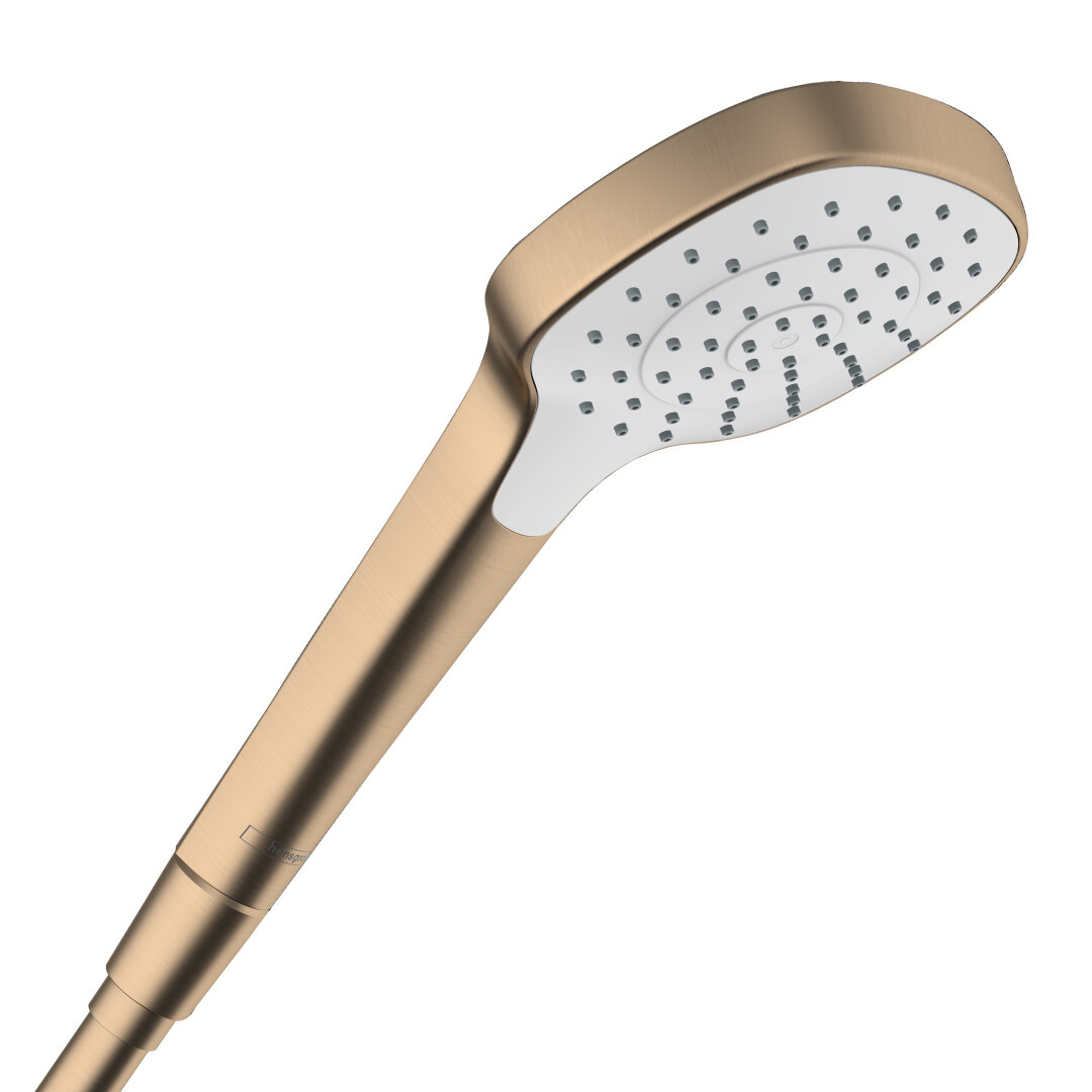 Изображение товара Ручной душ Hansgrohe Croma Select E 1jet, 26814140, шлифованная бронза Изображение товара Ручной душ Hansgrohe Croma Select E 1jet, 26814140, шлифованная бронза
