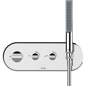 Изображение товара Смеситель для душа Bossini Apice Z00523.030, термостатический, с ручным душем, цвет хром