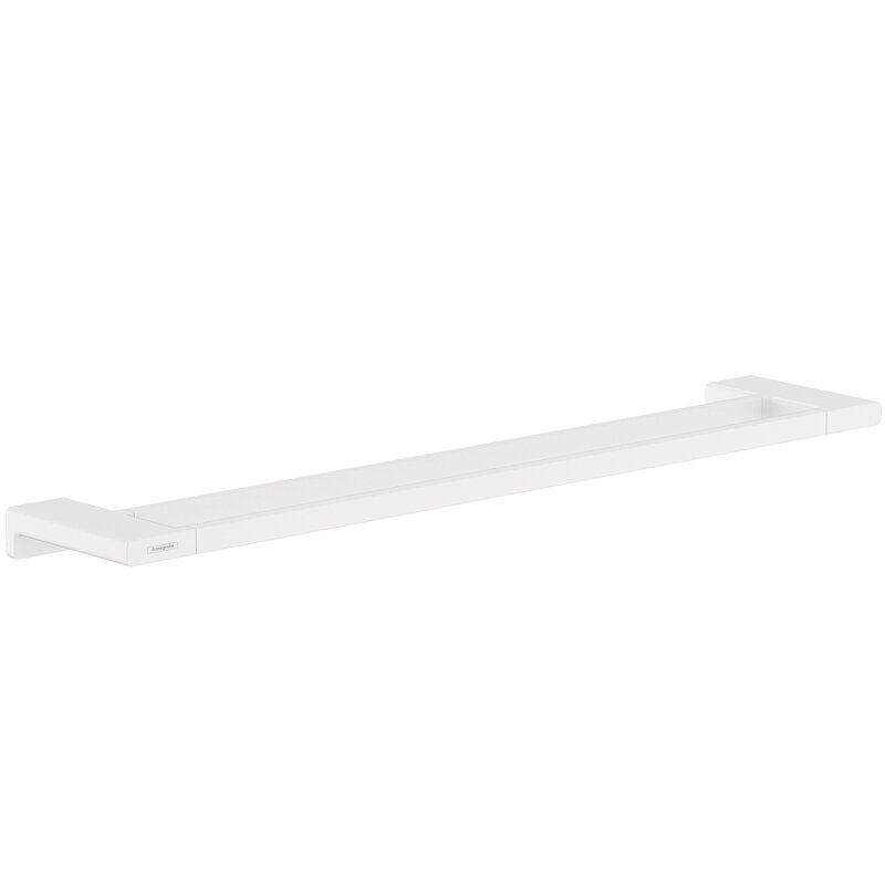 Изображение товара Полотенцедержатель Hansgrohe AddStoris, 41743700, 65 см, двойной, белый матовый
