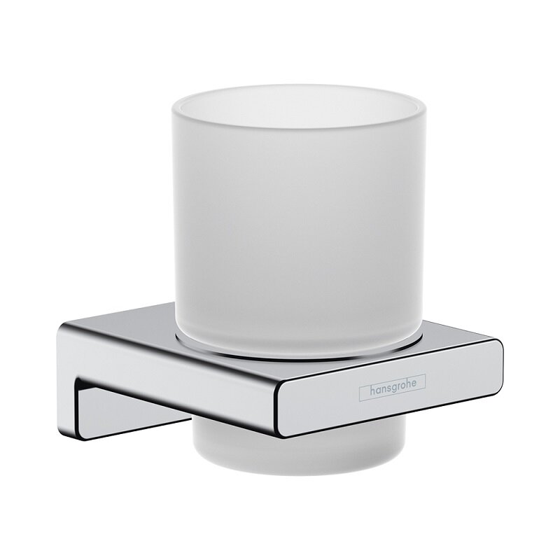 Изображение товара Стакан для щёток Hansgrohe AddStoris 41749000 хром настенный