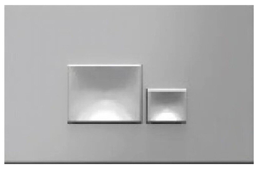 Изображение товара Клавиша смыва Isvea Axis Piazza 54MJ0101I хром матовый для унитаза