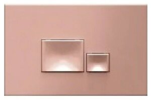Изображение товара Клавиша смыва Isvea Axis 54MJ0108I Piazza, лососевый