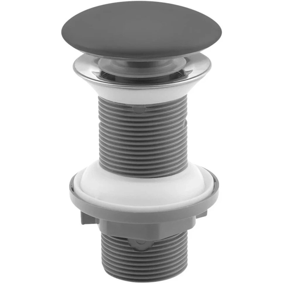 Изображение товара Донный клапан Isvea автомат без перелива антрацит матовый 38TP0162I