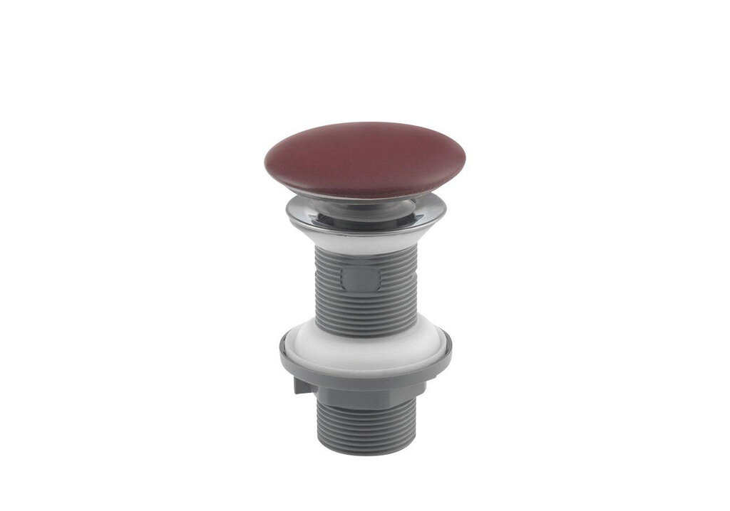 Изображение товара Донный клапан Isvea автомат без перелива бордовый матовый 38TP0169I