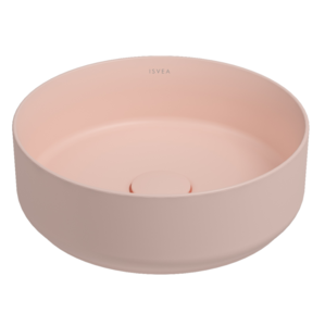 Изображение товара Раковина Isvea Infinity 36 см накладная, лососевый матовый дизайнерская
