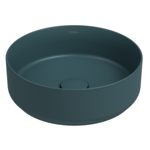 Изображение товара Раковина Isvea Infinity 10NF65036SV-2P 36 см, накладная, изумрудный матовый