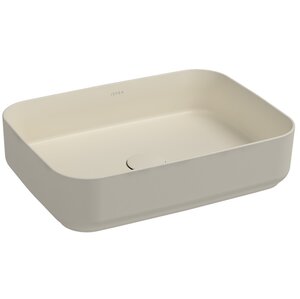 Изображение товара Раковина Isvea Infinity 50 см, накладная, слоновая кость матовый, 10NF65050-2K