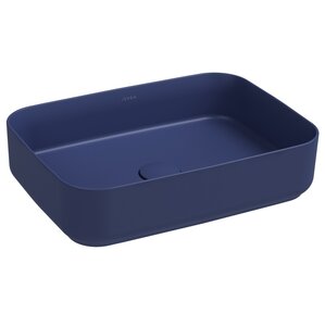 Изображение товара Раковина Isvea Infinity 50 см, накладная, синий матовый, 10NF65050-2Z