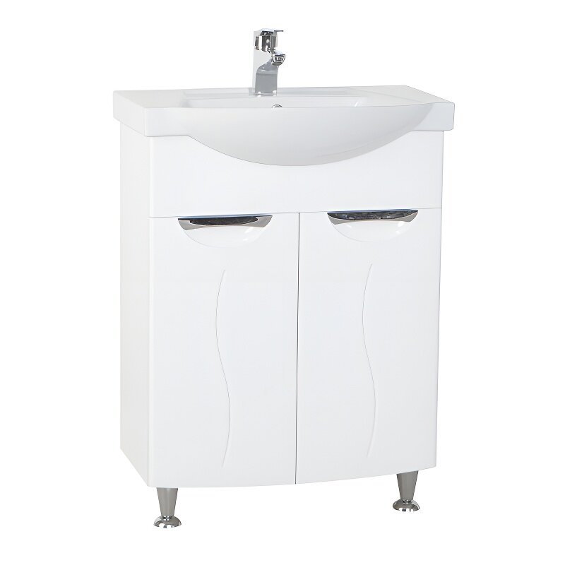 Изображение товара Тумба под раковину Bellezza Глория, 65 см, напольная, белая