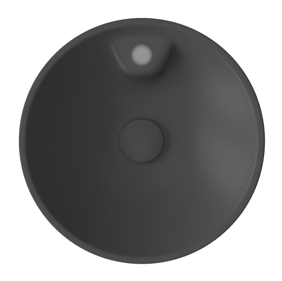 Изображение товара Раковина Isvea SistemaY Soft 45 см, накладная, антрацит матовый