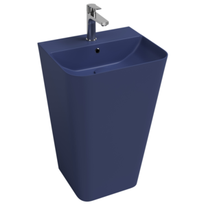 Изображение товара Раковина Isvea Sott'Aqua 50 см напольная синия матовая 10SQ37001SV-2Z