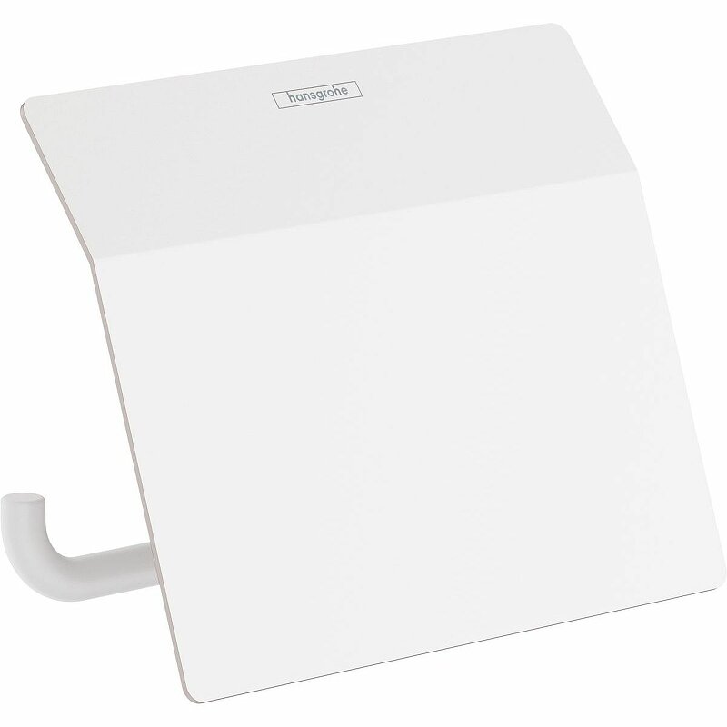 Изображение товара Держатель туалетной бумаги Hansgrohe AddStoris, белый матовый, настенный