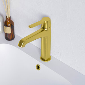 Изображение товара Смеситель для раковины RGW Shower Panels 511405301-06 SP-301G, золото