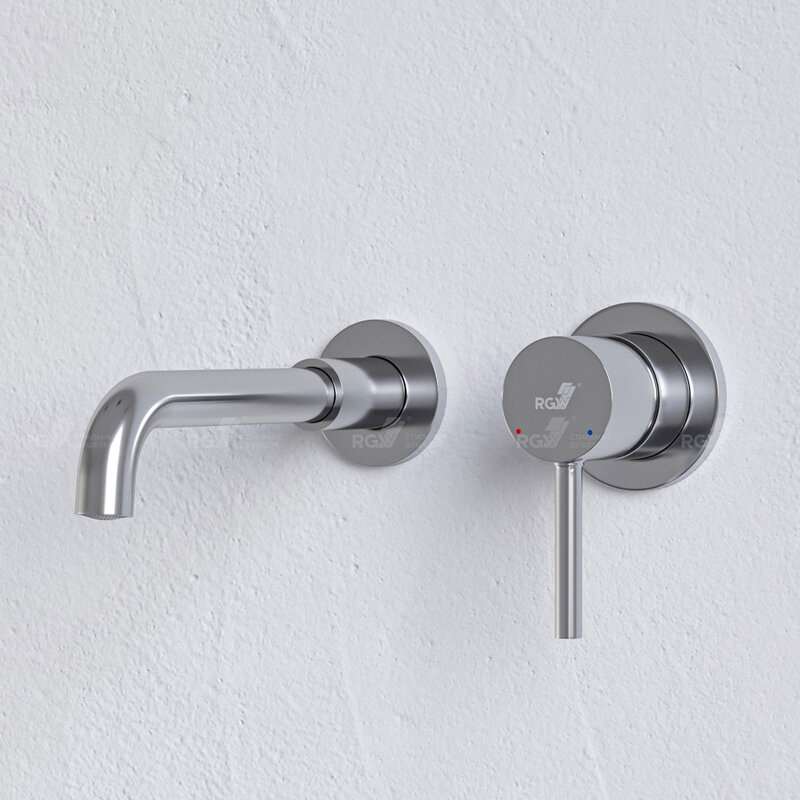 Изображение товара Смеситель RGW SP-47 для раковины, скрытый монтаж, хром, 26.5 см