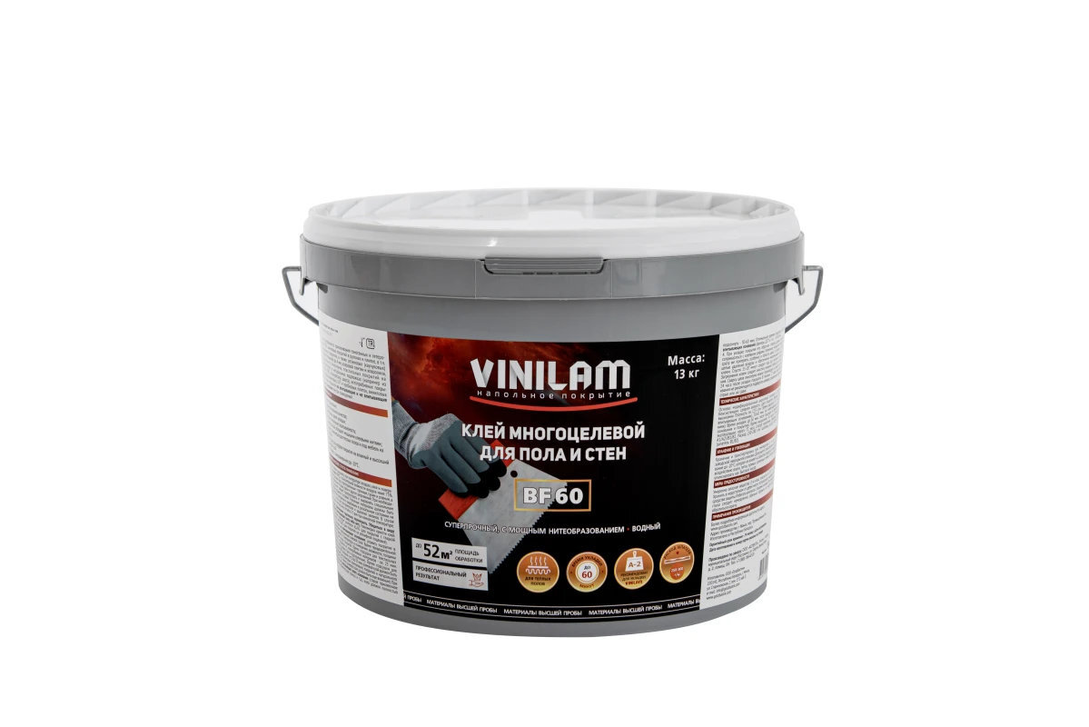Изображение товара Клей Vinilam BF60 для виниловых покрытий - 13 кг