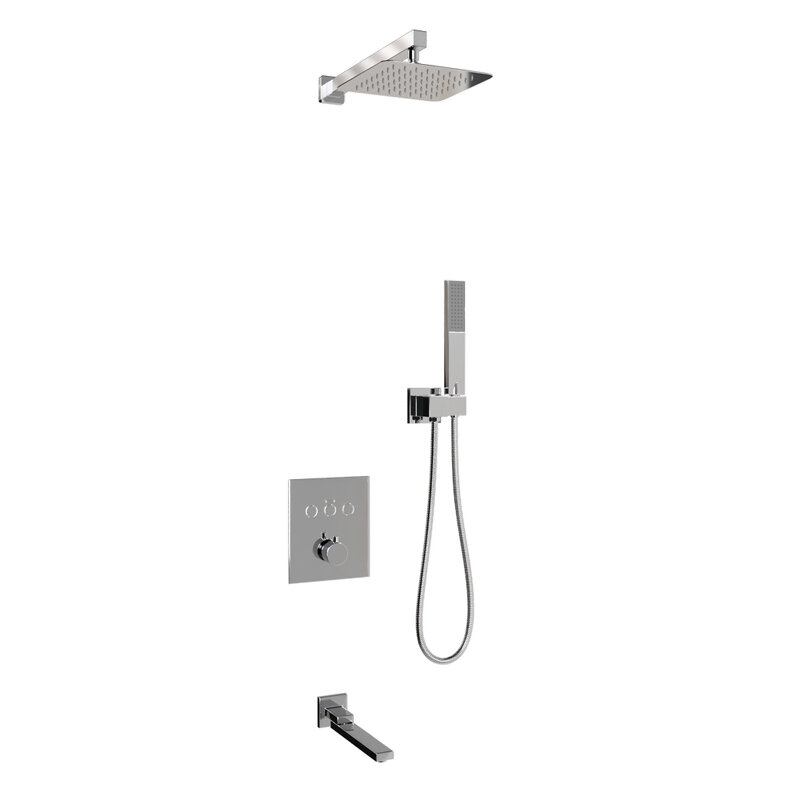 Изображение товара Душевая система RGW Shower Panels SP-371 с скрытым монтажом хром