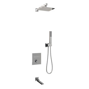 Изображение товара Душевая система RGW Shower Panels 511408371-01 SP-371, скрытый монтаж, с изливом, хром