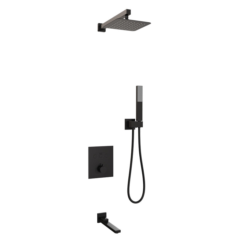 Изображение товара Душевая система RGW Shower Panels SP-371B с скрытым монтажем и поворотным изливом
