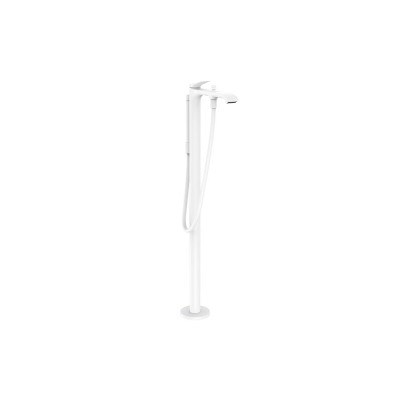 Изображение товара Смеситель для ванны и душа Hansgrohe Vivenis, 75445700, напольный, белый матовый Изображение товара Смеситель для ванны и душа Hansgrohe Vivenis, 75445700, напольный, белый матовый
