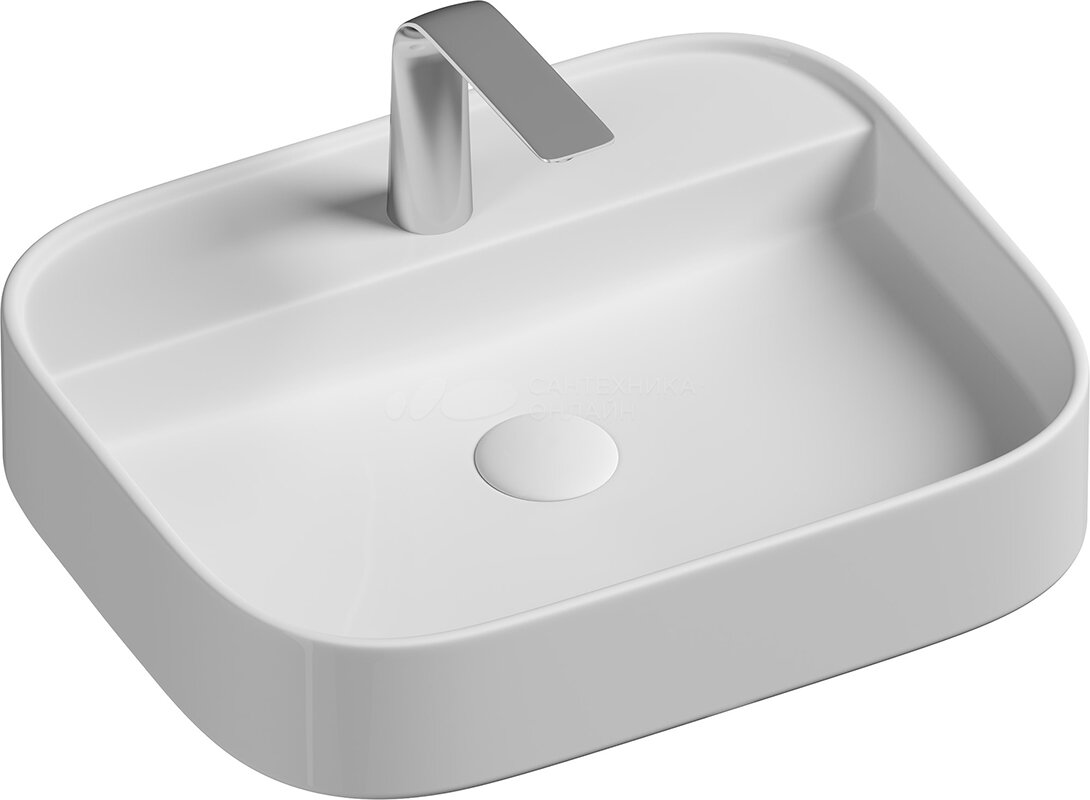 Изображение товара Раковина Ceramicanova Element, 55 х 45 х 11 см, цвет белый, CN6034, сантехфарфор