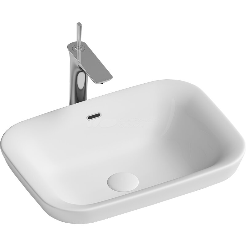 Изображение товара Раковина Ceramicanova Element, 58 х 40 х 15 см, цвет белый, CN6041, сантехфарфор