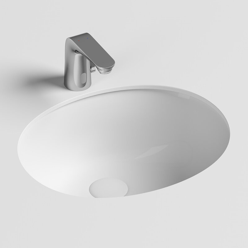 Изображение товара Раковина Ceramicanova Element 51x42 см белая, угловая, фарфор, Италия, CN6042