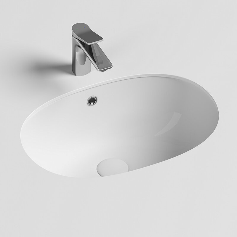 Изображение товара Раковина Ceramica Nova Element CN6044 Фарфор белая овальная, Италия