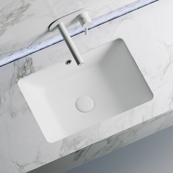 Раковина Ceramicanova Element, 55 х 40 х 18.5 см, цвет белый, CN6045 ...