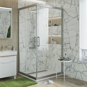 Изображение товара Душевой уголок Stworki Дублин DE019SC9090200 90x90 см с раздвижной системой