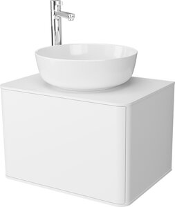 Изображение товара Тумба с раковиной Stworki Ноттвиль 60 см, подвесная, белая, Россия