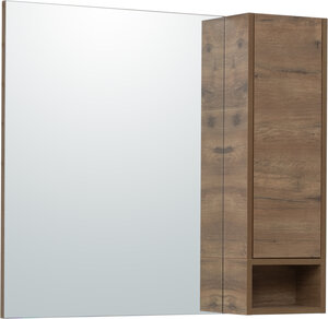 Изображение товара Зеркальный шкаф Stworki Карлстад 90 R, дуб рустикальный, 00249907