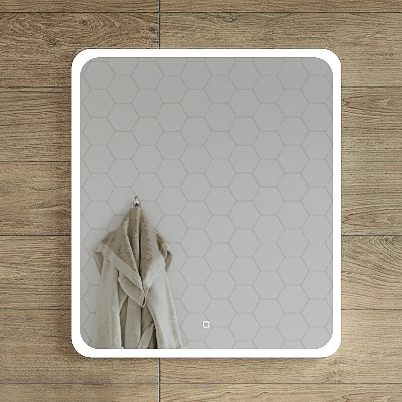 Изображение товара Зеркало Stworki Монтре 70 см с сенсорной подсветкой