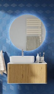 Изображение товара Комплект мебели Stworki Ноттвиль 437517 80 см, дуб верона