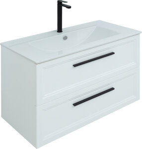 Изображение товара Тумба с раковиной Stworki Эстерсунд 90 см белый матовый Россия