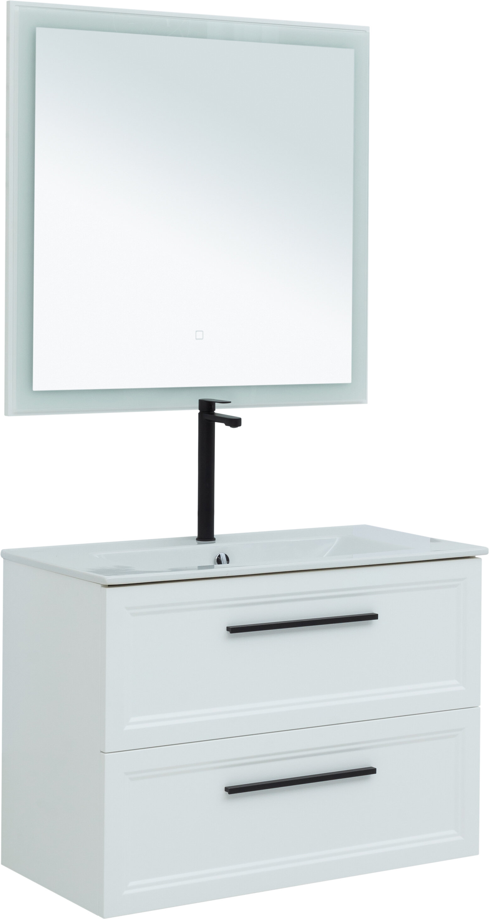 Изображение товара Комплект мебели Stworki Эстерсунд 440891 90 см, белый матовый