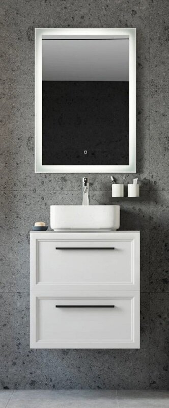 Изображение товара Шкаф-комплект STWORKI Эстерсунд 60 см с раковиной и подсветкой